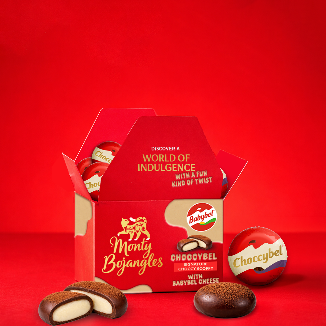 Monty Bojangles Babybel Choccybel
